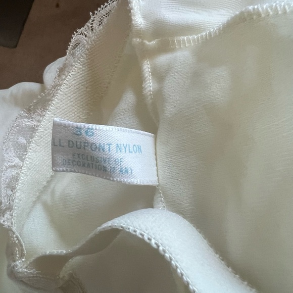 Van Raalte pristine vintage teddy in cream - Picture 11 of 11